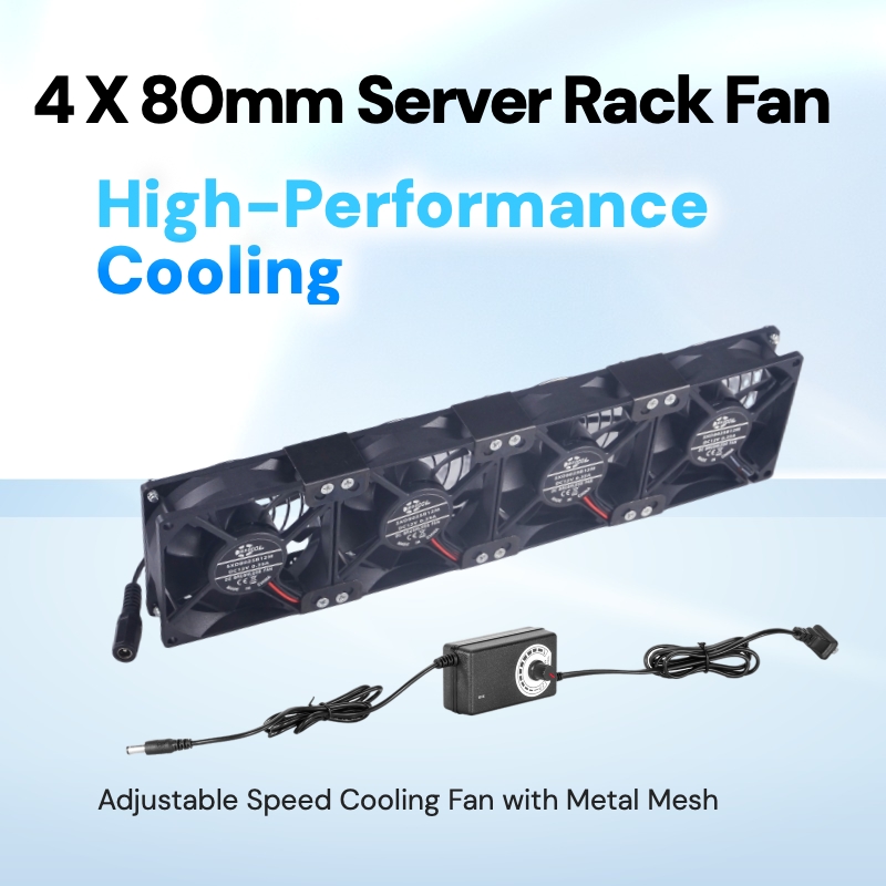 Fan Hub Rgb Controller - Комплект из 4 высокоскоростных охлаждающих вентиляторов