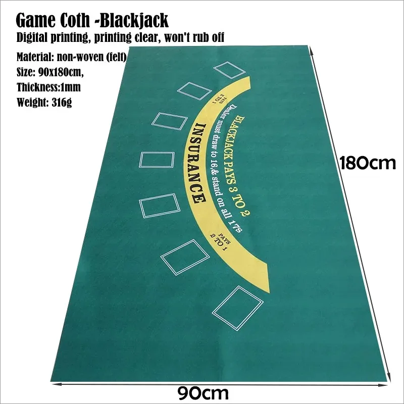 Gaming Accessories - Скатерть для покерного стола 180x90 см