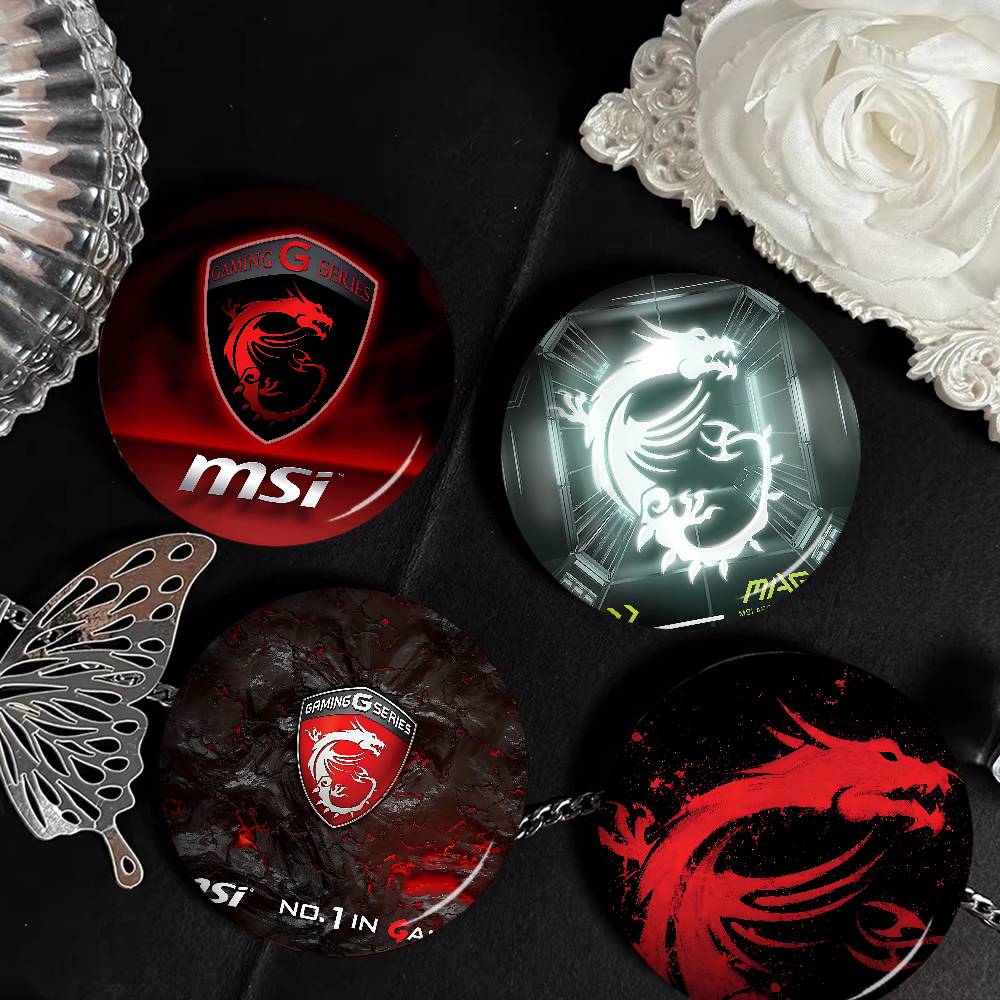 Gaming Accessories Korea - Игровая брошь Gaming Dragon-MSI 58 мм