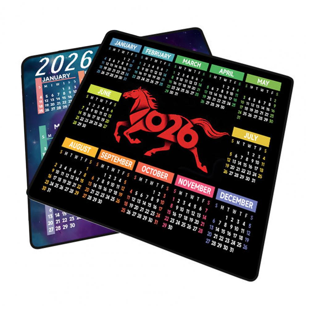 Gaming Accessories For Laptop - Коврик для мыши с календарем 2026,