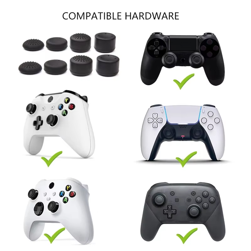 8 шт., силиконовая аналоговая  – обзор и цена Gaming Accessories For Xbox Series X