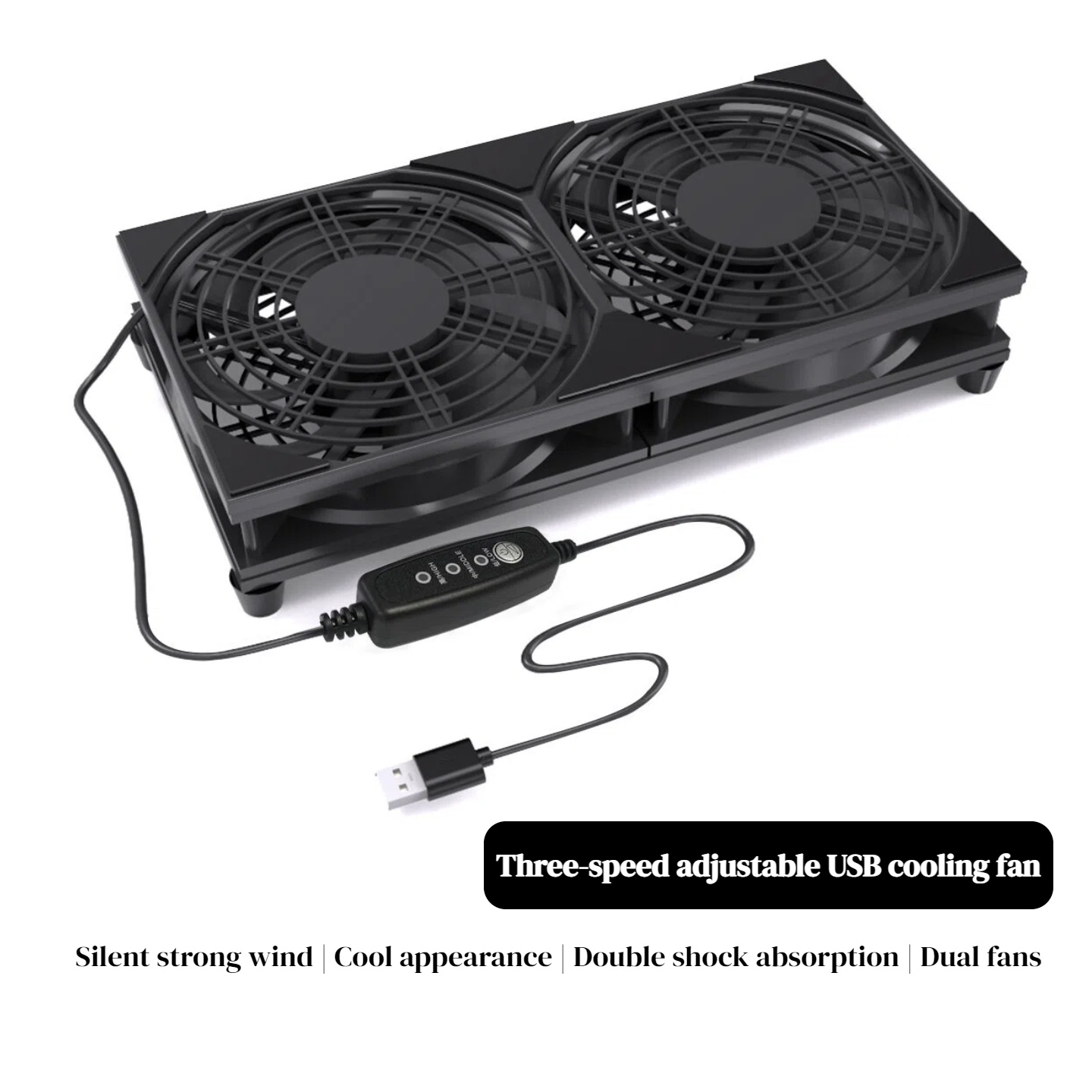 Двойной USB-вентилятор с 3-ско – обзор и цена Fan Hub Rgb Controller