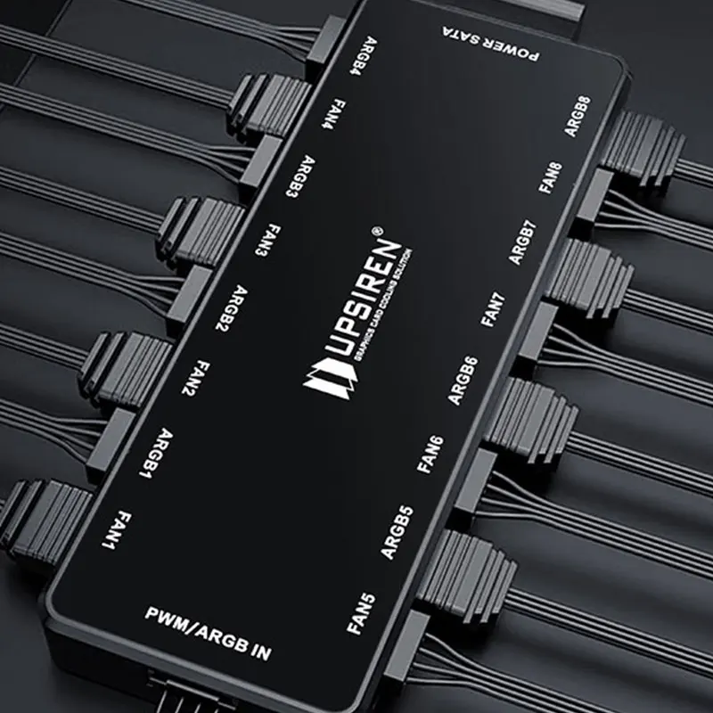 Внешний вход вентилятора шасси – обзор и цена Fan Hub Rgb Controller