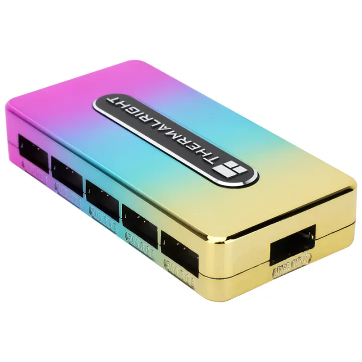Контроллер концентратора Therm – обзор и цена Fan Hub Rgb Controller