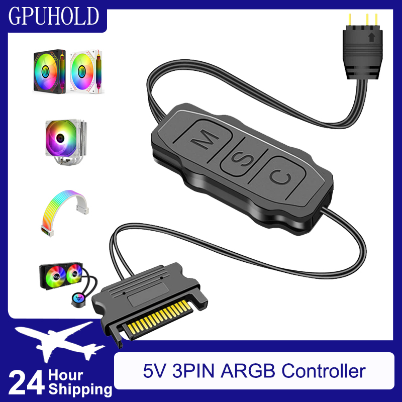 Интерфейс GPUHOLD SATA 5 В 3-к – обзор и цена Fan Hub Rgb Controller
