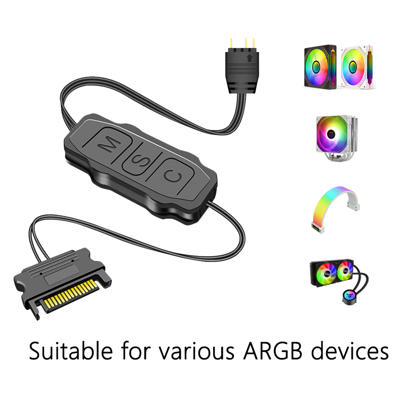Интерфейс GPUHOLD SATA 5 В 3-к – обзор и цена Fan Hub Rgb Controller