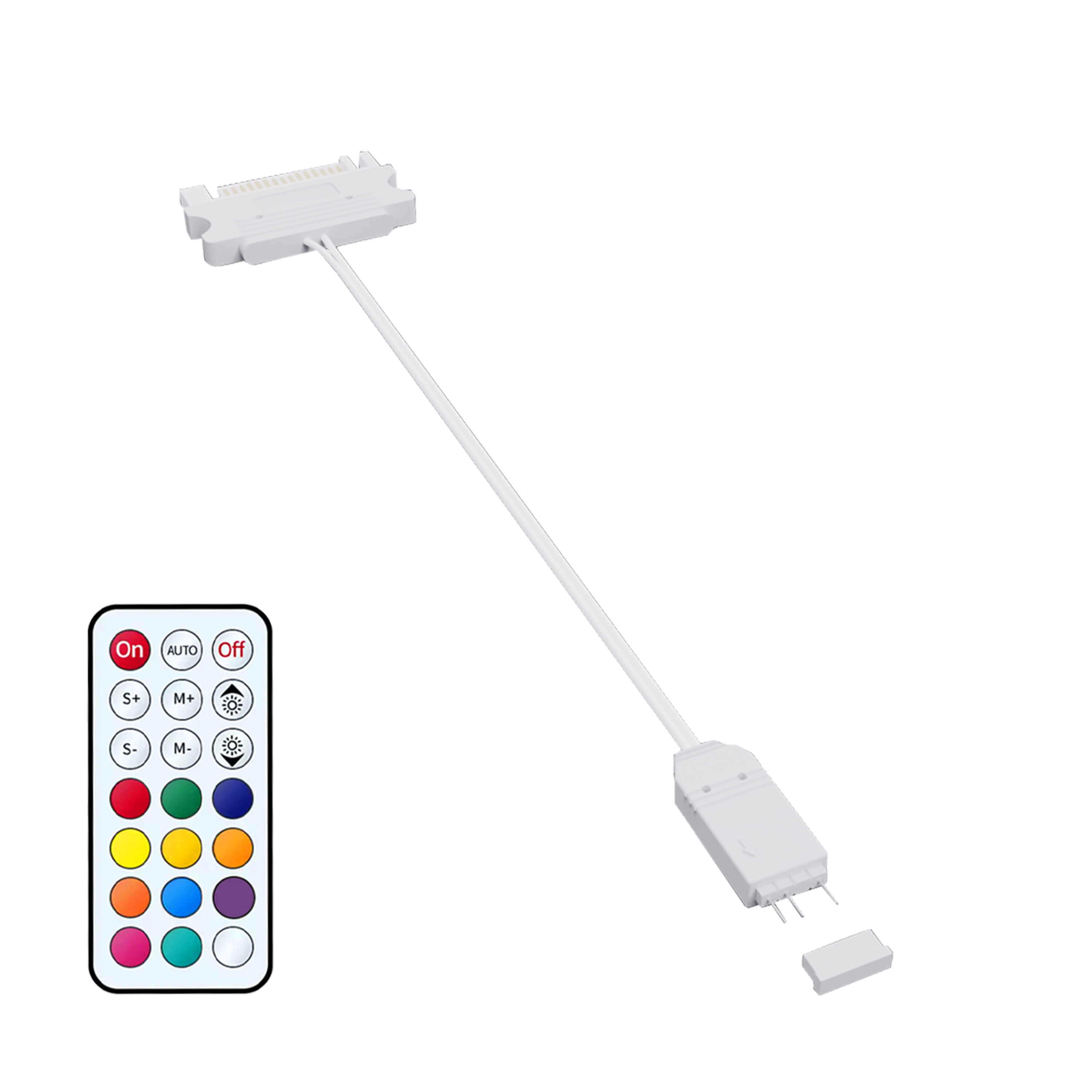 Контроллер ARGB с питанием от  – обзор и цена Fan Hub Rgb Controller