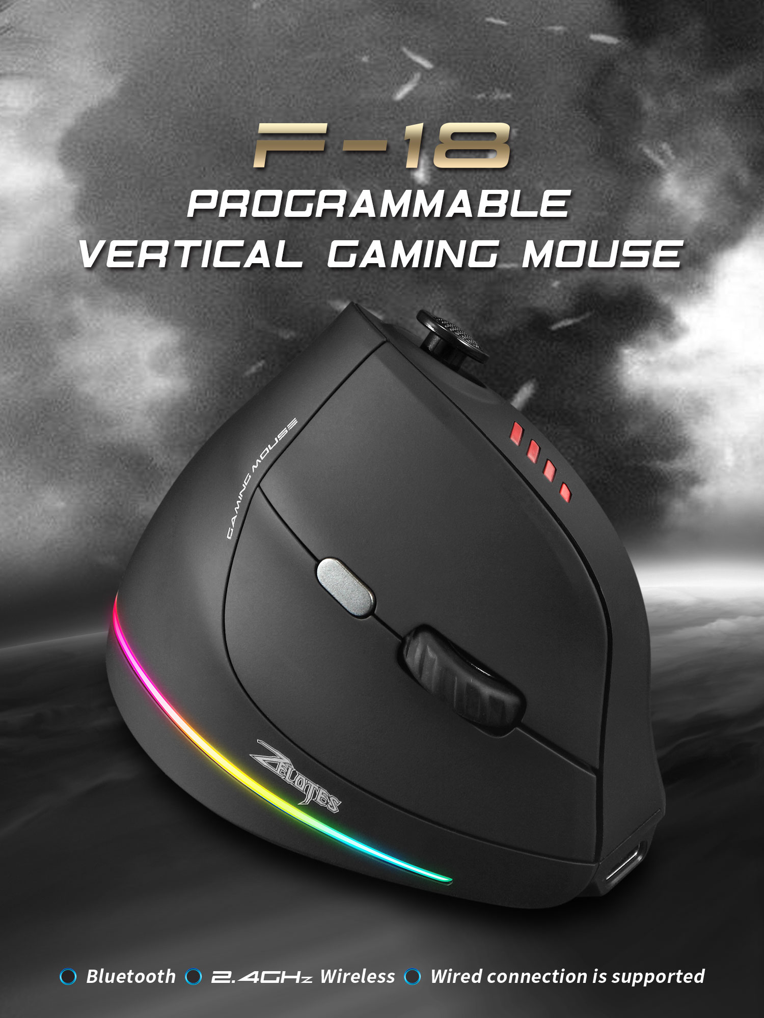 Jomaa RGB подсветка беспроводн – обзор и цена Gaming Accessories