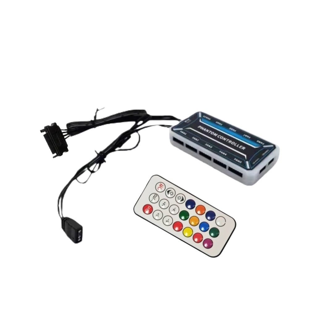 6-контактный разветвитель для  – обзор и цена Fan Hub Rgb Controller